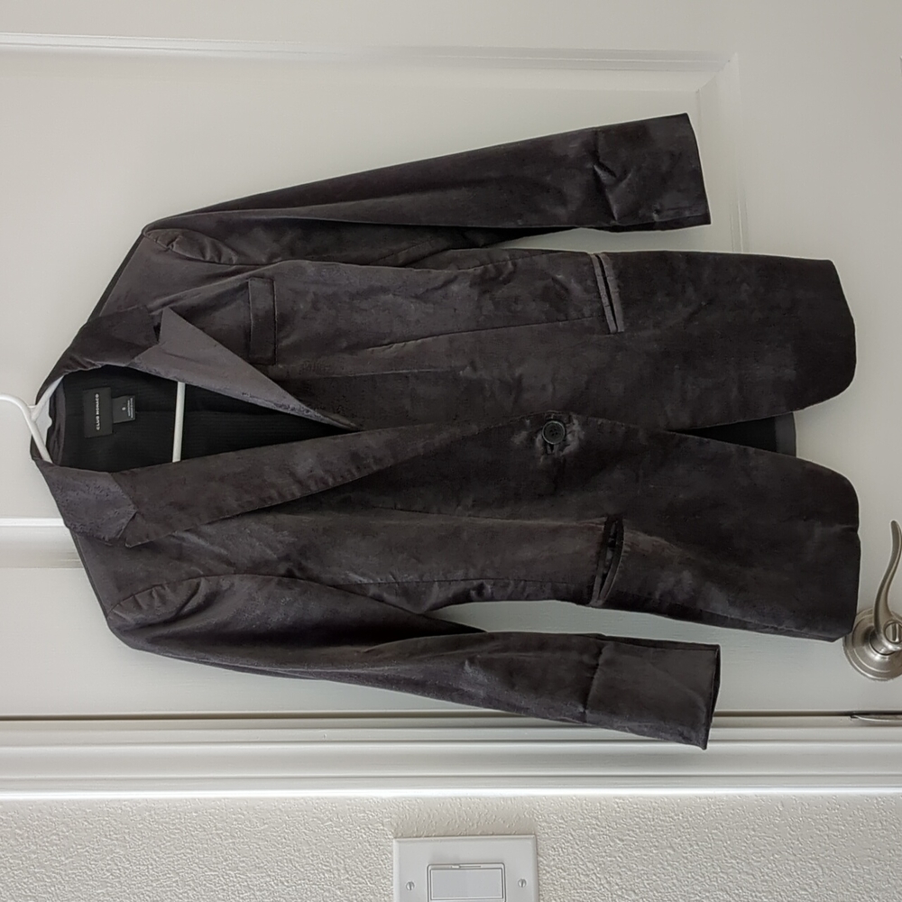 Club Monaco Velvet Blazer